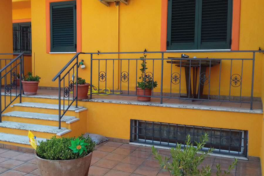 Terrazza ristrutturata